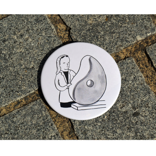 Barbara Hepworth Magnet by Alex Sickling