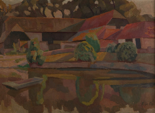 Roger Fry, The Farm Pond, Charleston, 1918