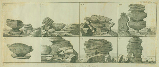 H. Rook and James Basire (engraver), Brimham Rocks, Yorkshire, 1748- 1802